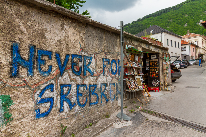 Never forget Srebrenica